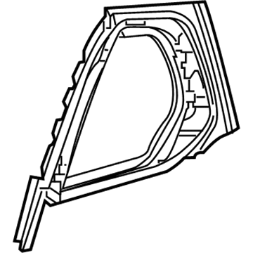 Mercedes-Benz 253-730-79-00 Fixed Glass