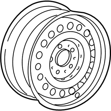 Mercedes-Benz Alloy Wheels - 170-400-02-02