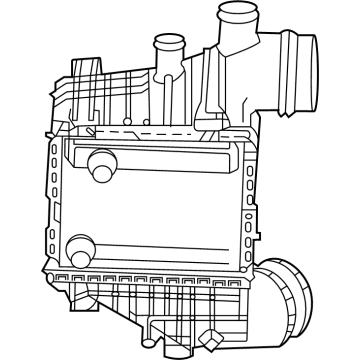 Mercedes-Benz 178-090-14-00 Intercooler