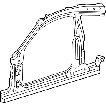 Mercedes-Benz 205-630-40-03 Aperture Reinforcement