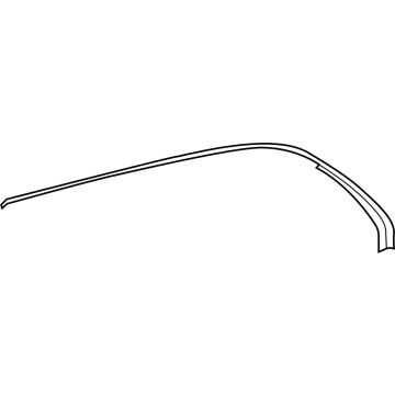 Mercedes-Benz 167-735-26-01 Frame Trim