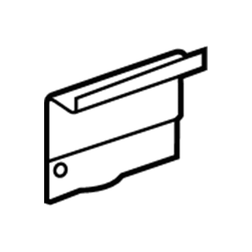 Mercedes-Benz 204-620-12-67 Rail Section