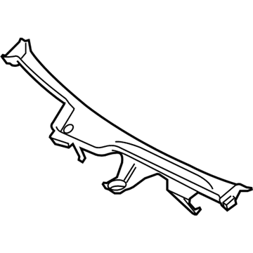 Mercedes-Benz 221-830-02-28-65 Drip Channel