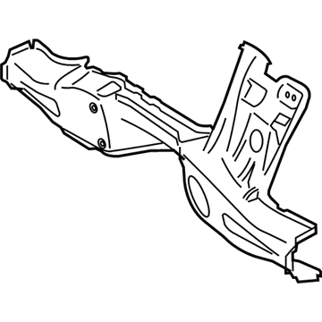 Mercedes-Benz 221-620-16-86 Lower Panel