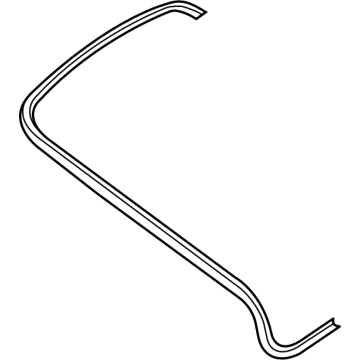 Mercedes-Benz EQS 450+ Weather Strip - 297-740-26-00