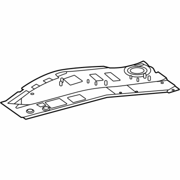 Mercedes-Benz 232-610-88-01 Floor Pan