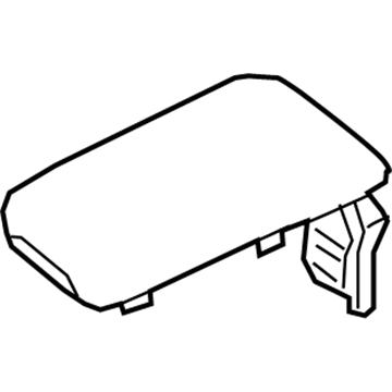 Mercedes-Benz 463-680-04-96-9A84 Armrest