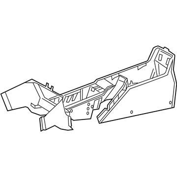 Mercedes-Benz 463-680-57-52-9107 Console Housing