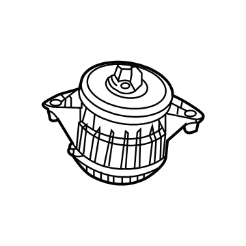 Mercedes-Benz 167-240-97-00 Engine Support