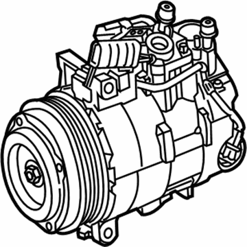 Mercedes-Benz SL550 A/C Compressor - 000-830-34-02