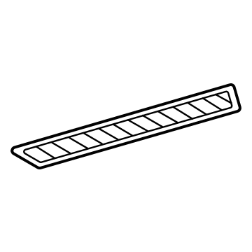 Mercedes-Benz 167-686-07-00 Rear Sill Plate