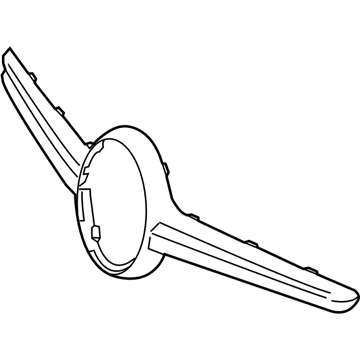 Mercedes-Benz 117-888-00-60-9999 Center Molding