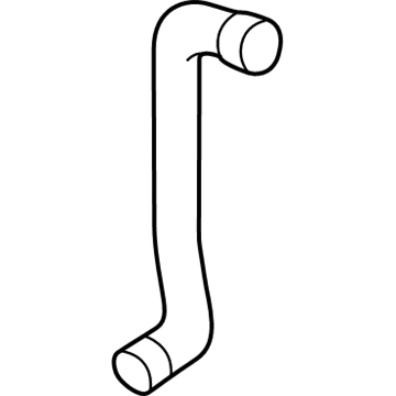 2000 Mercedes-Benz C230 Radiator Hose - 202-501-43-82