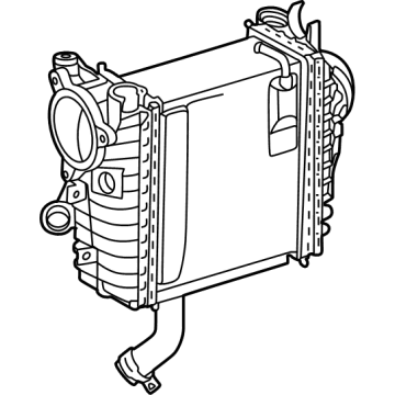 Mercedes-Benz 654-090-41-01 Intercooler