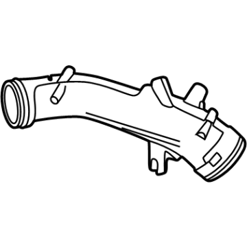 Mercedes-Benz 654-098-04-00 Air Outlet Tube