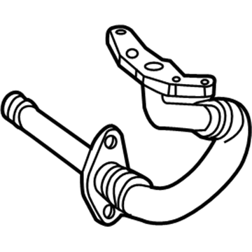 Mercedes-Benz 278-090-38-77 Oil Return Tube