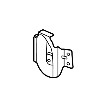 Mercedes-Benz 167-630-55-04 Reinforcement Plate