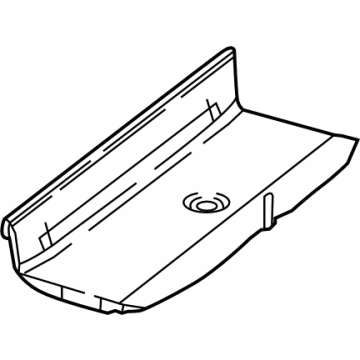 Mercedes-Benz 213-970-53-00-9051 Foot Rest