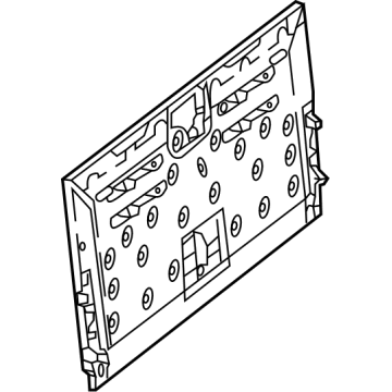 Mercedes-Benz 213-680-85-06-8U23 Seat Back Frame