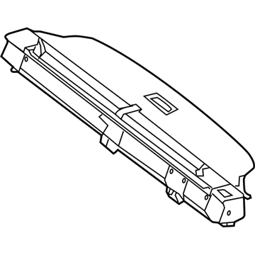 Mercedes-Benz 212-810-05-09-8N84 Sunshade