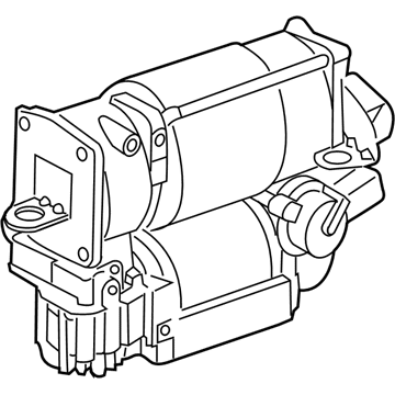 Mercedes-Benz E250 Air Suspension Compressor - 212-320-04-04-80