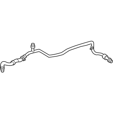 Mercedes-Benz EQE 350+ SUV Radiator Hose - 294-501-59-00