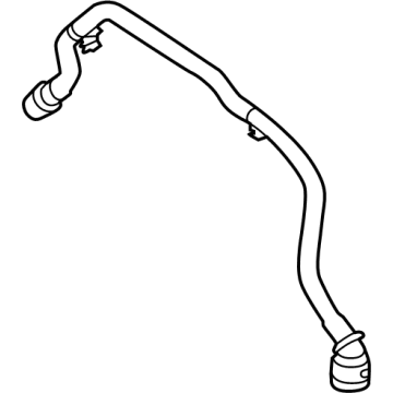 Mercedes-Benz EQE 350+ SUV Radiator Hose - 294-501-57-00