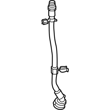 Mercedes-Benz 167-500-42-02 COOLANT LINE