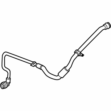 Mercedes-Benz 167-500-21-03 COOLANT LINE