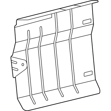 Mercedes-Benz 275-151-03-45 Heat Shield