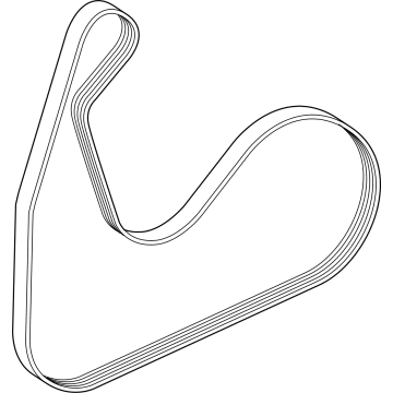 2020 Mercedes-Benz A220 Drive Belt - 000-993-44-00