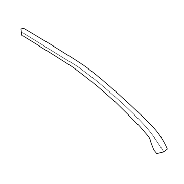 Mercedes-Benz 292-690-25-00 Upper Molding