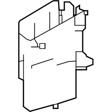 Mercedes-Benz 164-540-04-24 Fuse & Relay Box