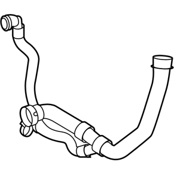 2022 Mercedes-Benz S580 Radiator Hose - 223-501-17-01