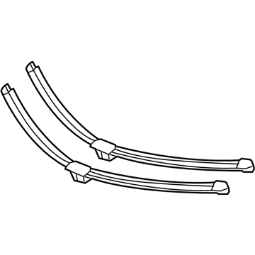 Mercedes-Benz GLE350 Wiper Blade - 166-820-78-00