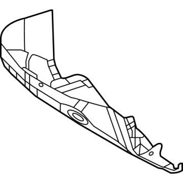 Mercedes-Benz 223-620-82-03 Lower Panel