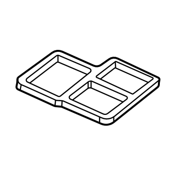 Mercedes-Benz 247-830-97-00 A/C & Heater Case Seal