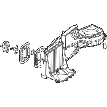 Mercedes-Benz GLB35 AMG A/C Evaporator Core - 247-830-95-02