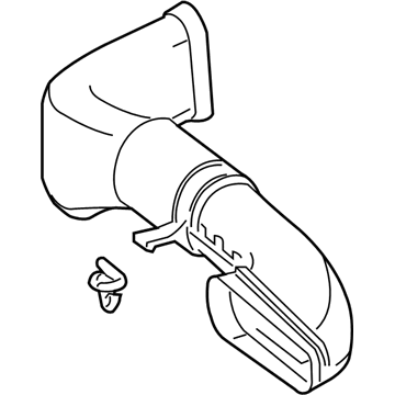 Mercedes-Benz 651-090-05-37 Air Inlet Duct