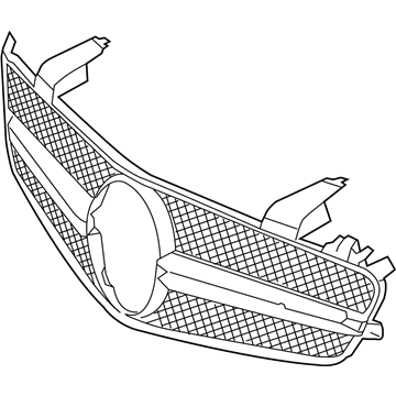 Mercedes-Benz 231-888-03-60 Grille