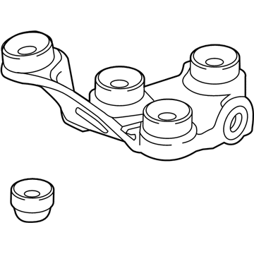 Mercedes-Benz 253-430-00-10 ABS Control Unit Bracket