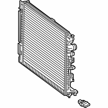 2021 Mercedes-Benz AMG GT 63 S Radiator - 099-500-05-01