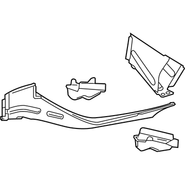 Mercedes-Benz 166-620-21-00 Sidemember