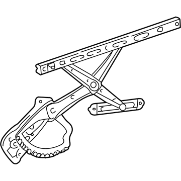 Mercedes-Benz 170-720-08-46 Window Regulator