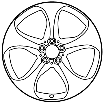 Mercedes-Benz 222-401-23-00-7X45 Wheel