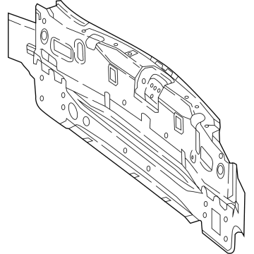 Mercedes-Benz 205-640-42-00 Rear Body Panel