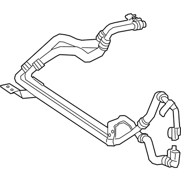 2020 Mercedes-Benz G550 Oil Cooler Hose - 176-180-09-00