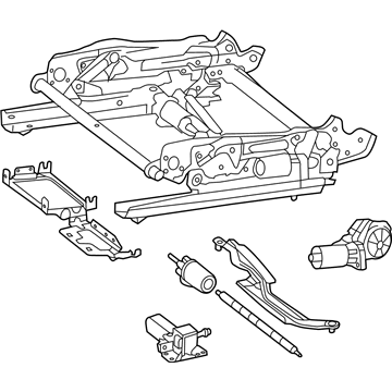 Mercedes-Benz 172-910-02-80 Seat Adjuster