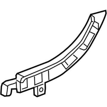 Mercedes-Benz 205-680-71-00-8R73 Rear Trim