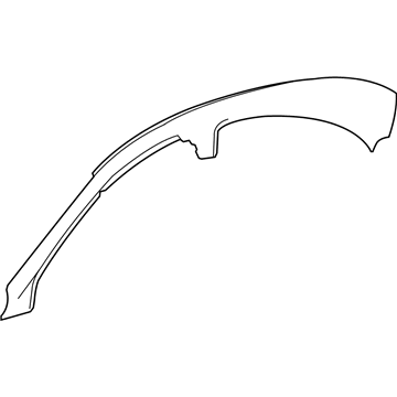 Mercedes-Benz 222-637-01-45 Roof Rail